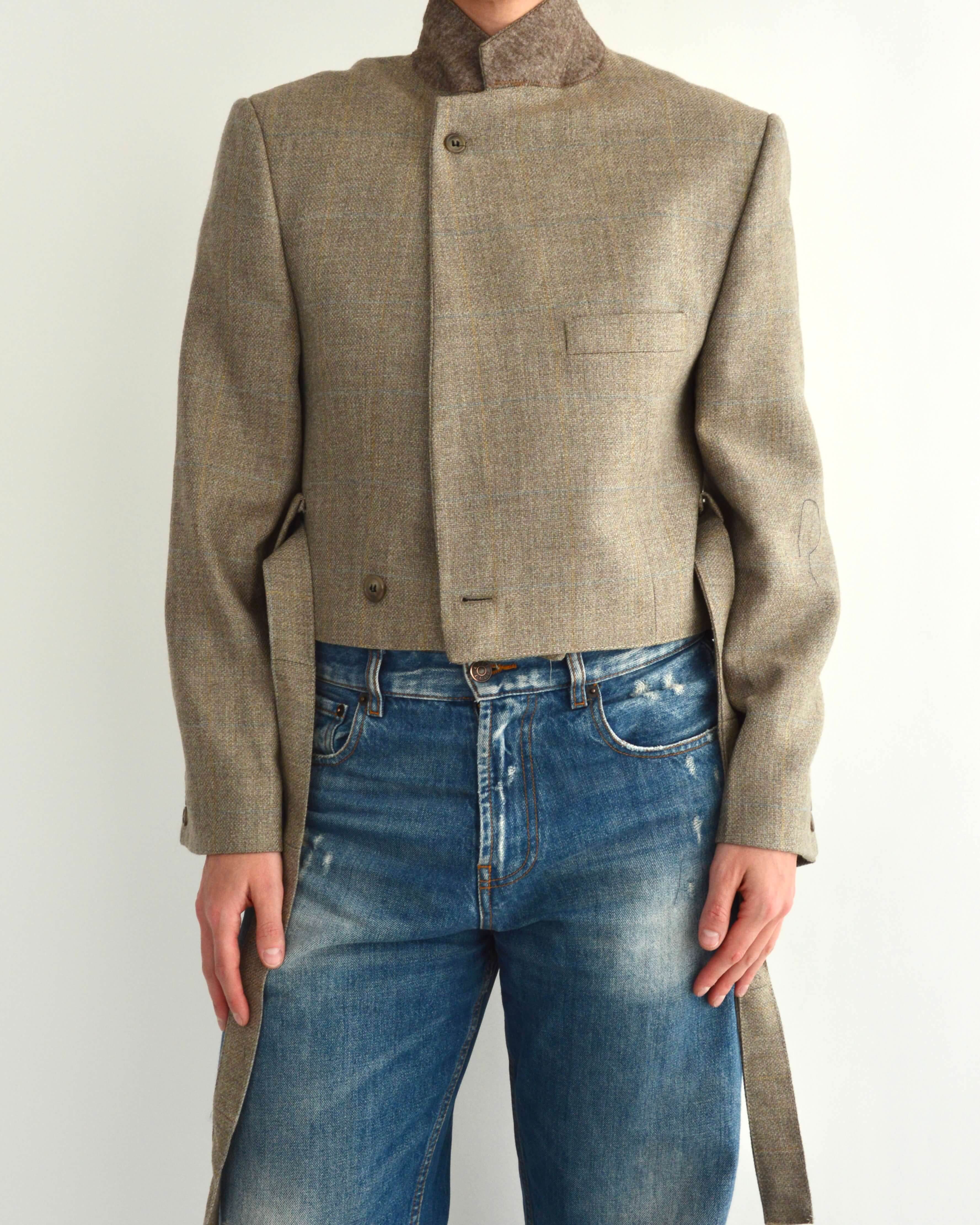 Tied-up Blazer - Textured Light (XS)