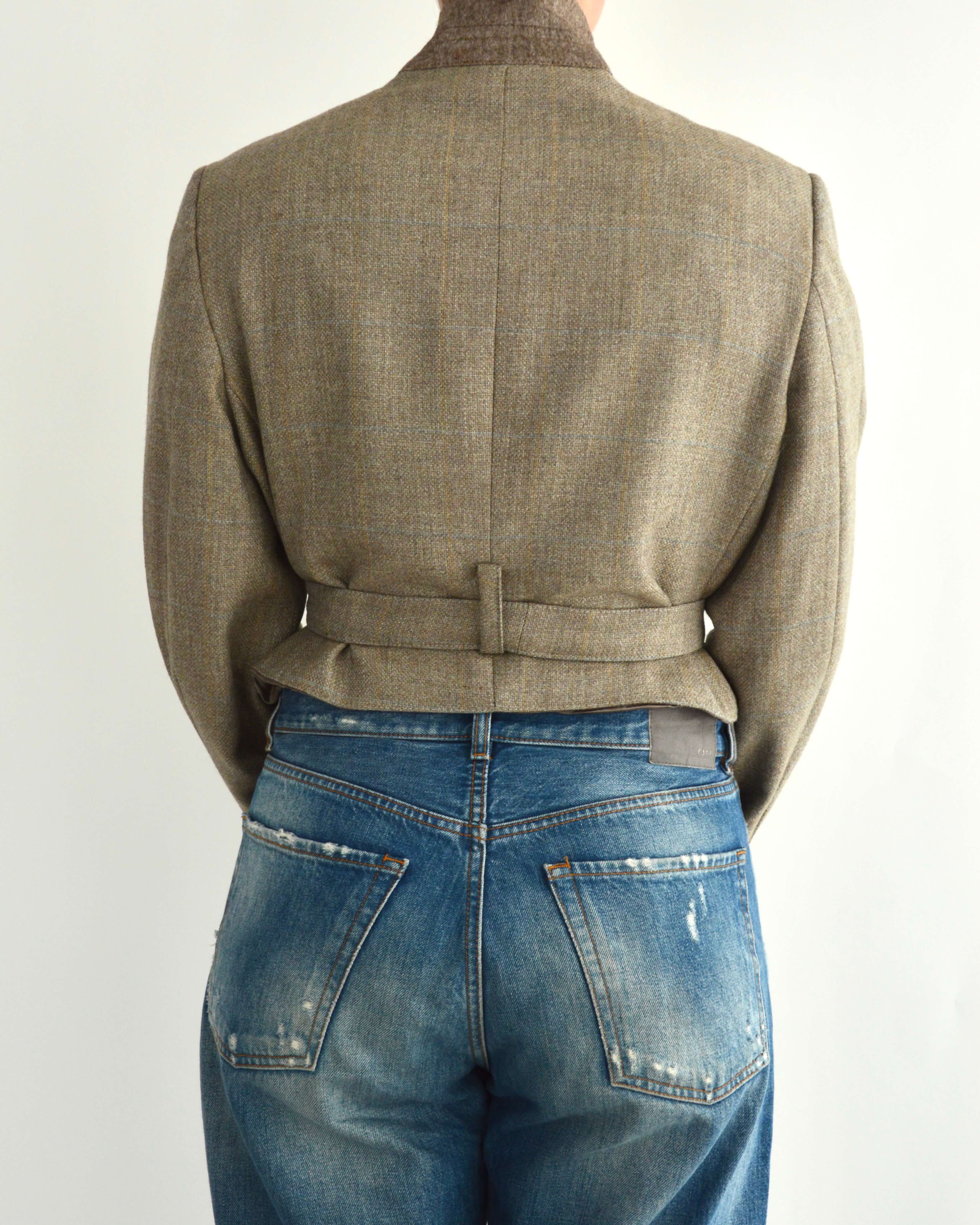 Tied-up Blazer - Textured Light (XS)