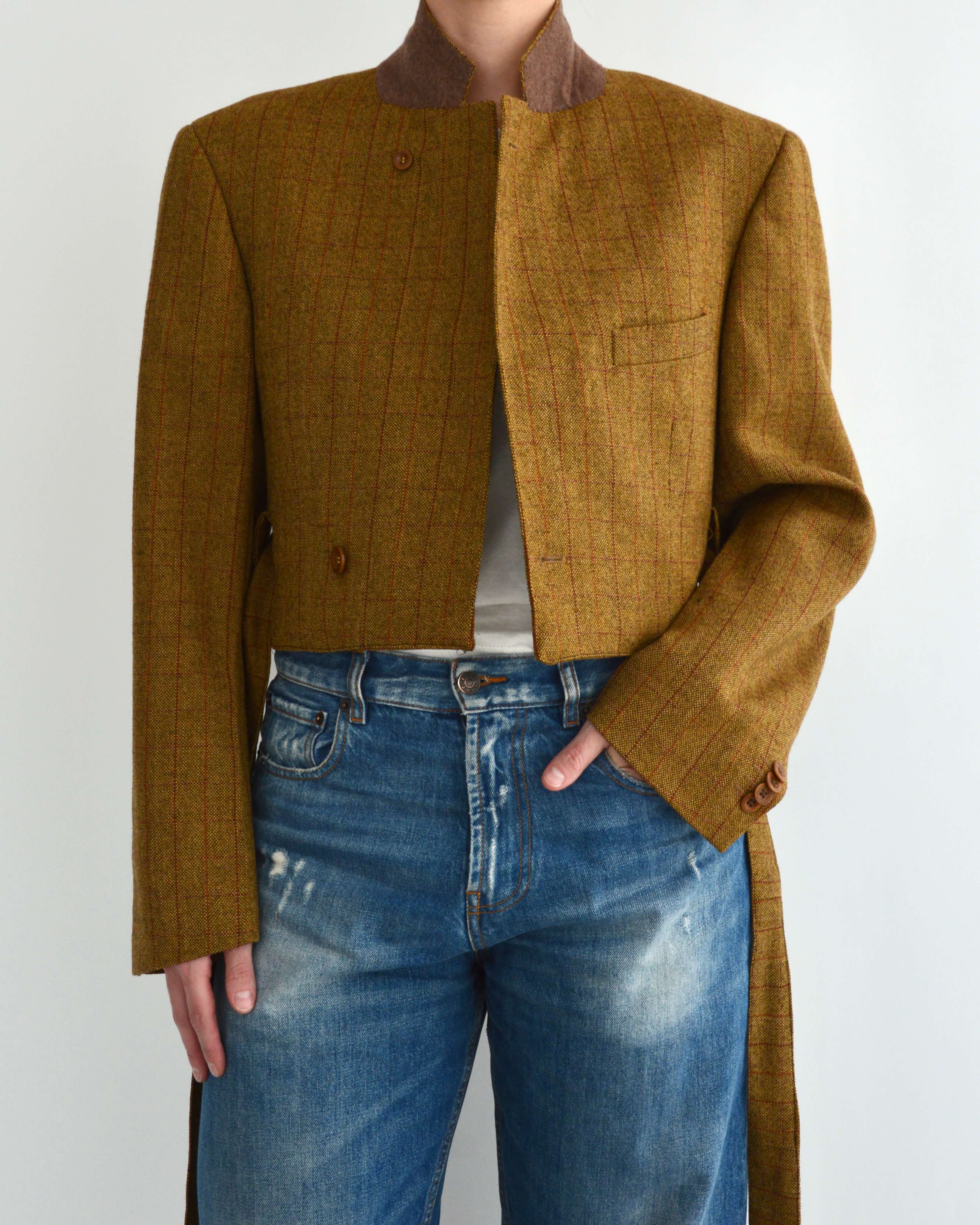 Mini blazer - Donkergrijs (M)