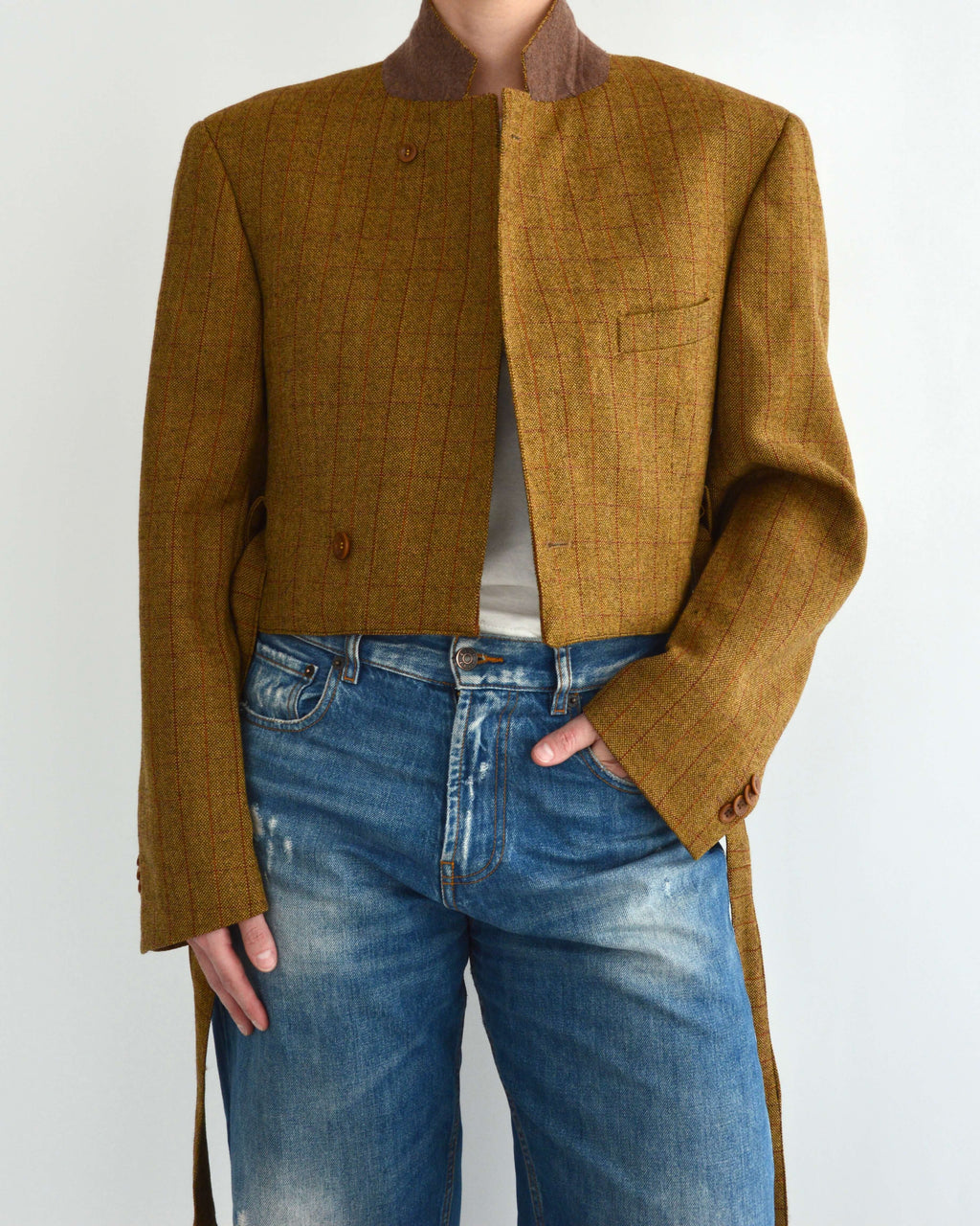 Mini blazer - Donkergrijs (M)