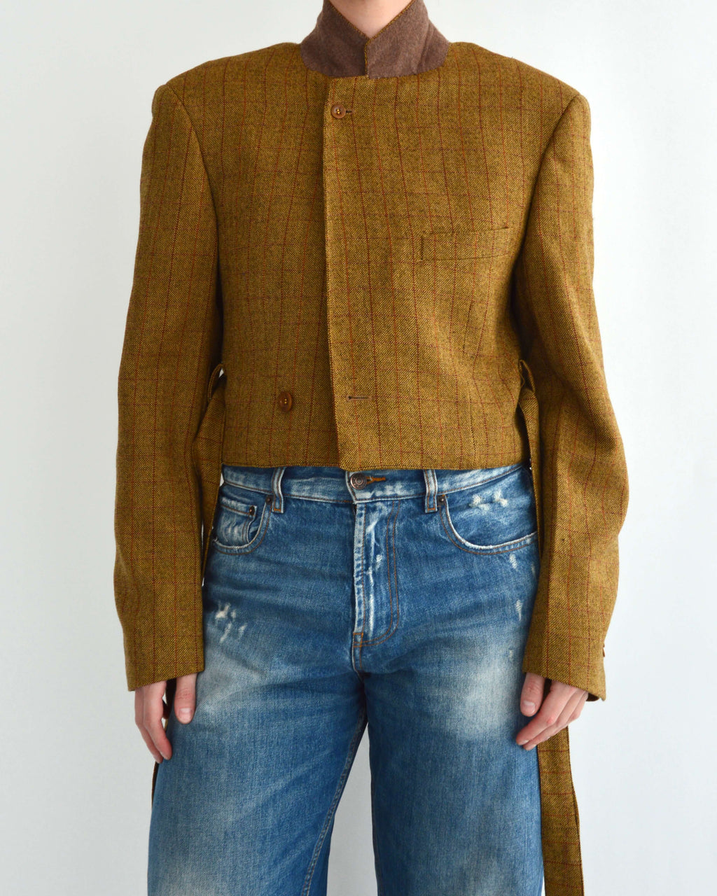 Mini blazer - Donkergrijs (M)