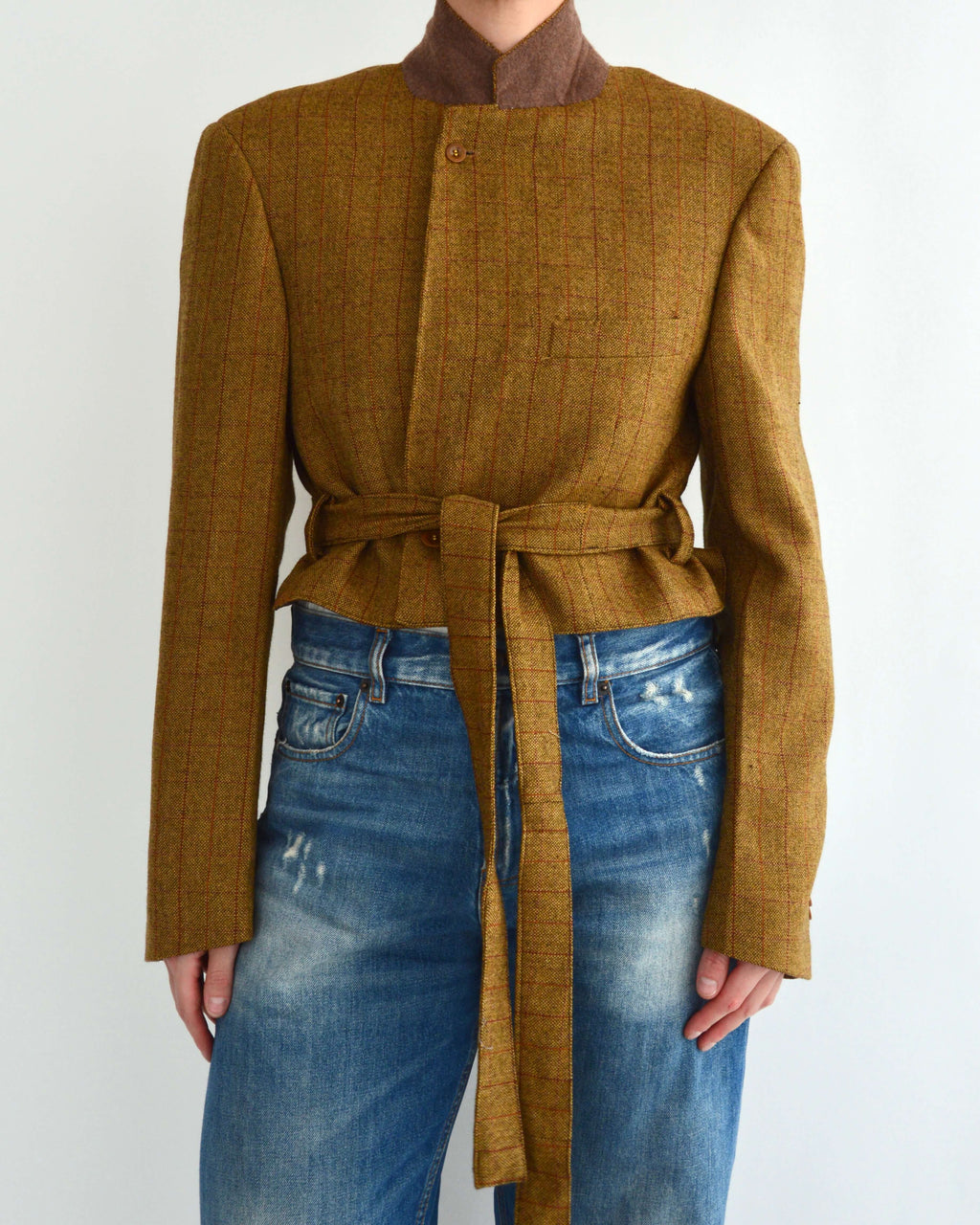 Mini blazer - Donkergrijs (M)