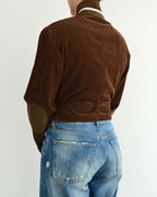 Tied-up Blazer - Brown Corduroy (M)