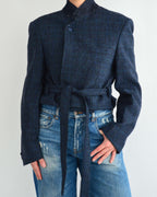 Tied-up Blazer - Checkred Blue (M)