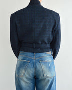 Tied-up Blazer - Checkred Blue (M)