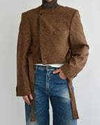 Tied-up Blazer - Textured Perfection (S)