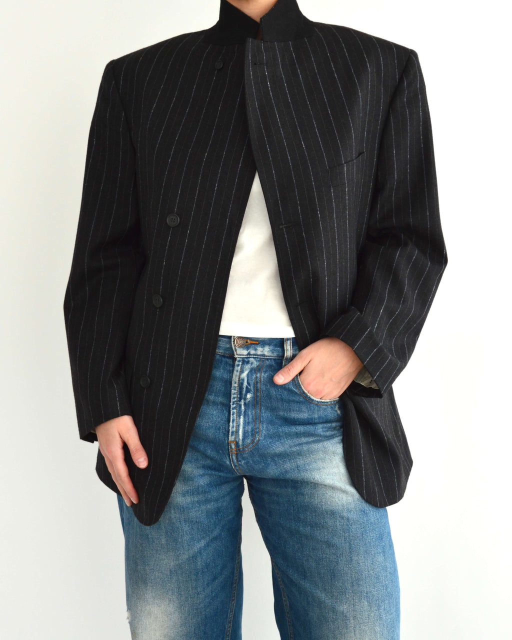 Mini blazer - Gris foncé (M)