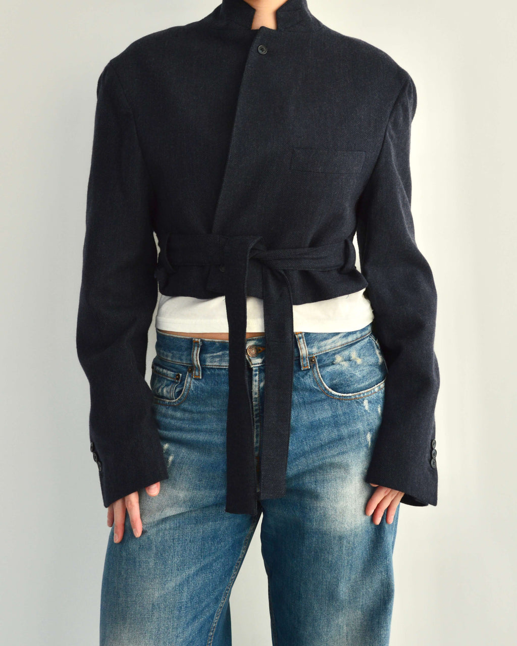 Miniblazer - Donkergrijs (M)