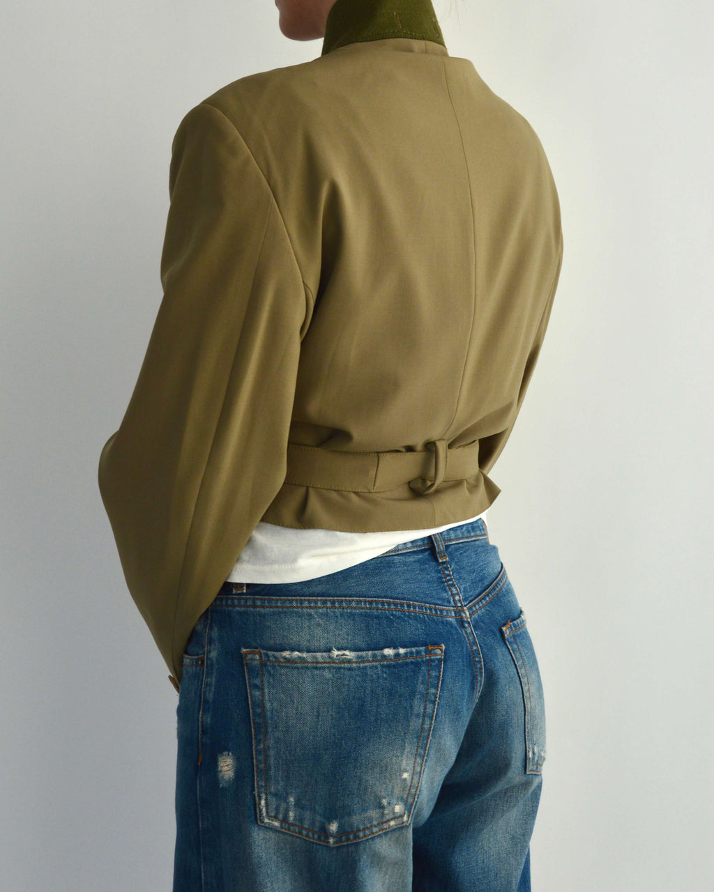 Tied-up Blazer - Green (L)