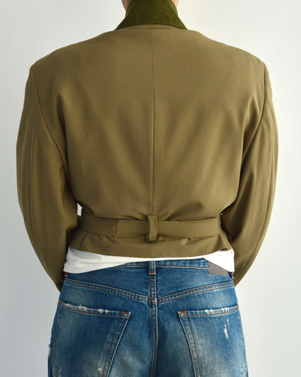 Tied-up Blazer - Green (L)