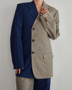 Traje DUO - Beige sobre Azul (M/L)