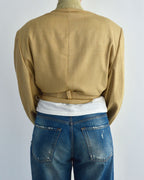 Tied-up Blazer - Silk Butter (XL)