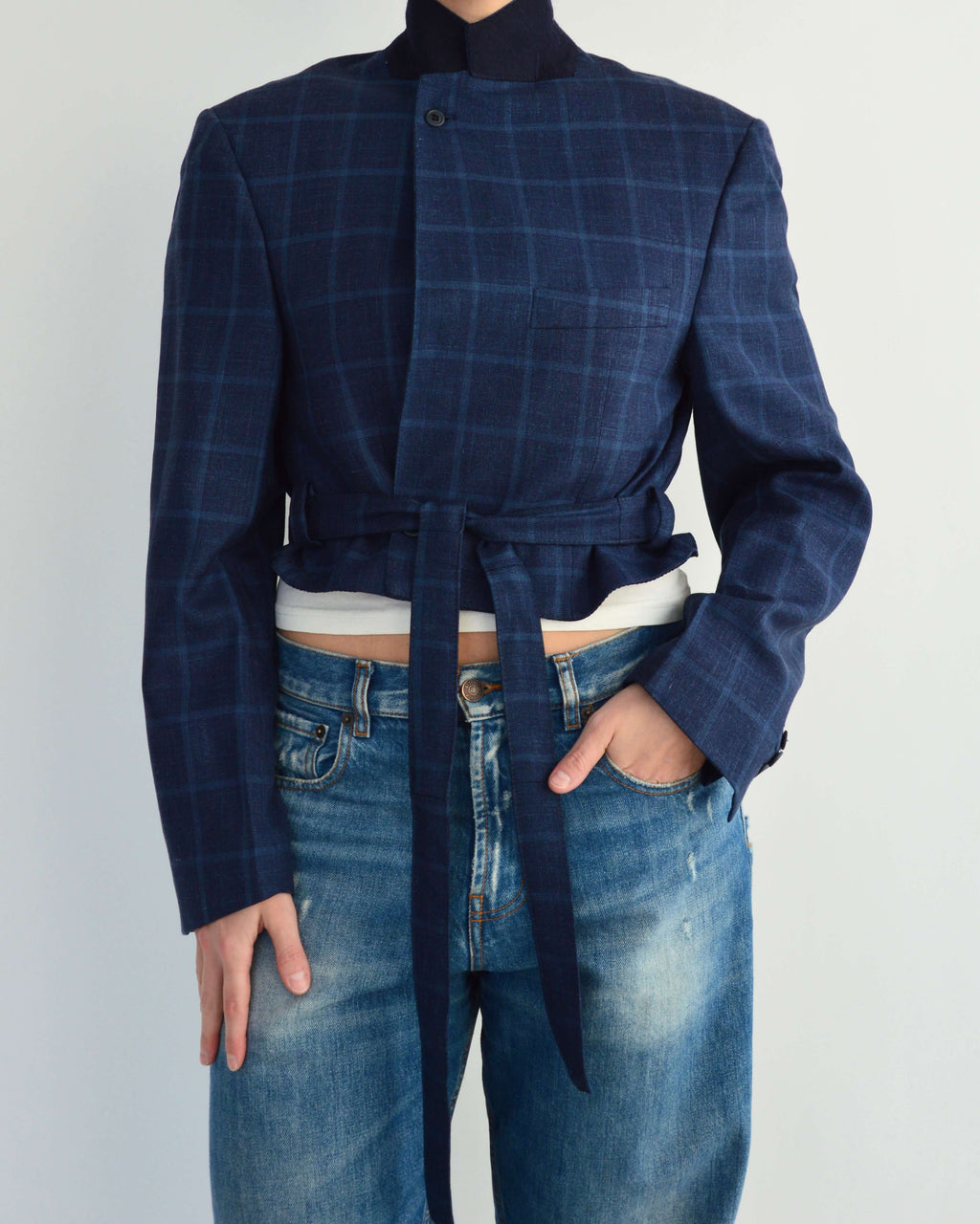 Tied-up Blazer - Blue Perfection (M)