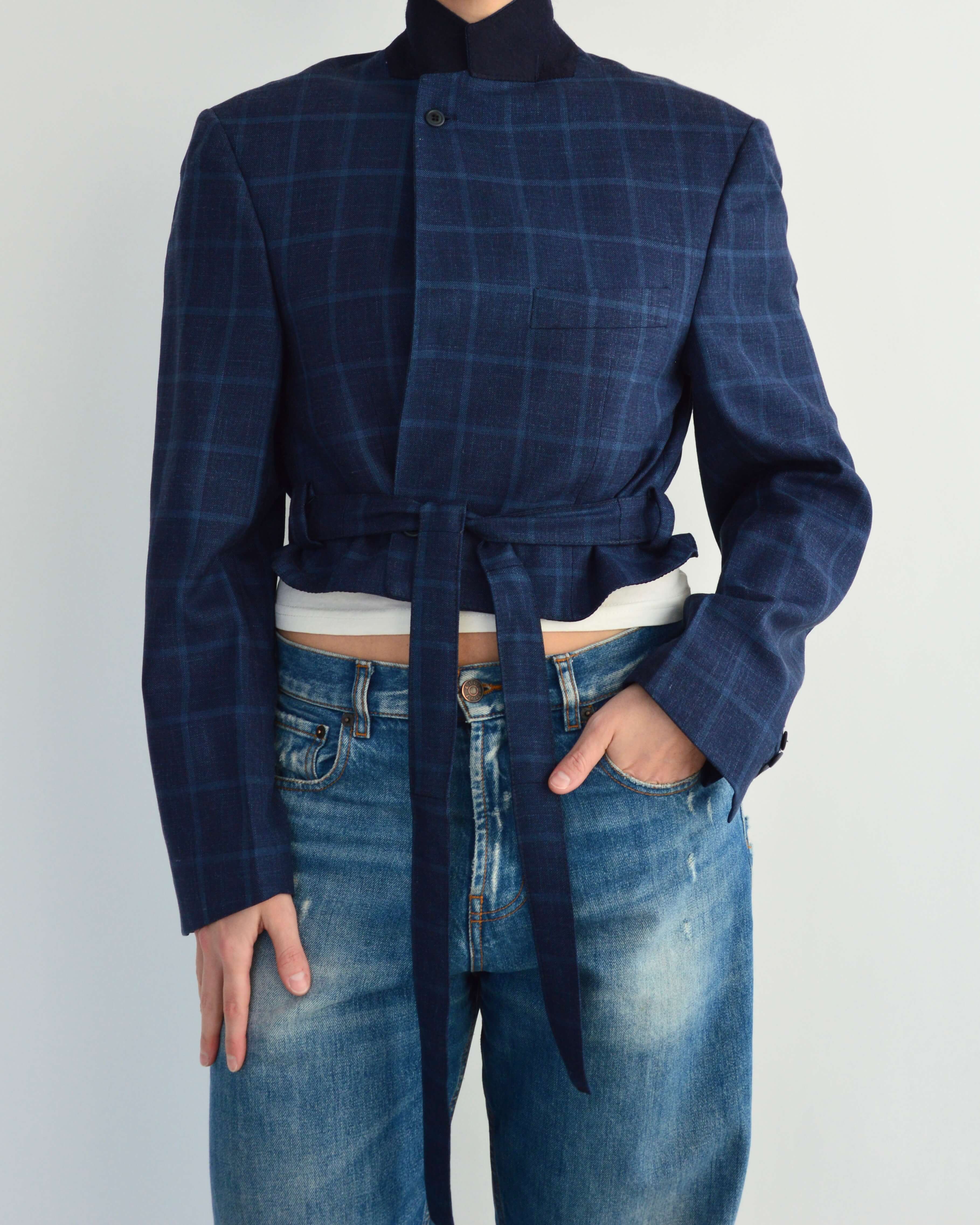 Tied-up Blazer - Blue Perfection (M)