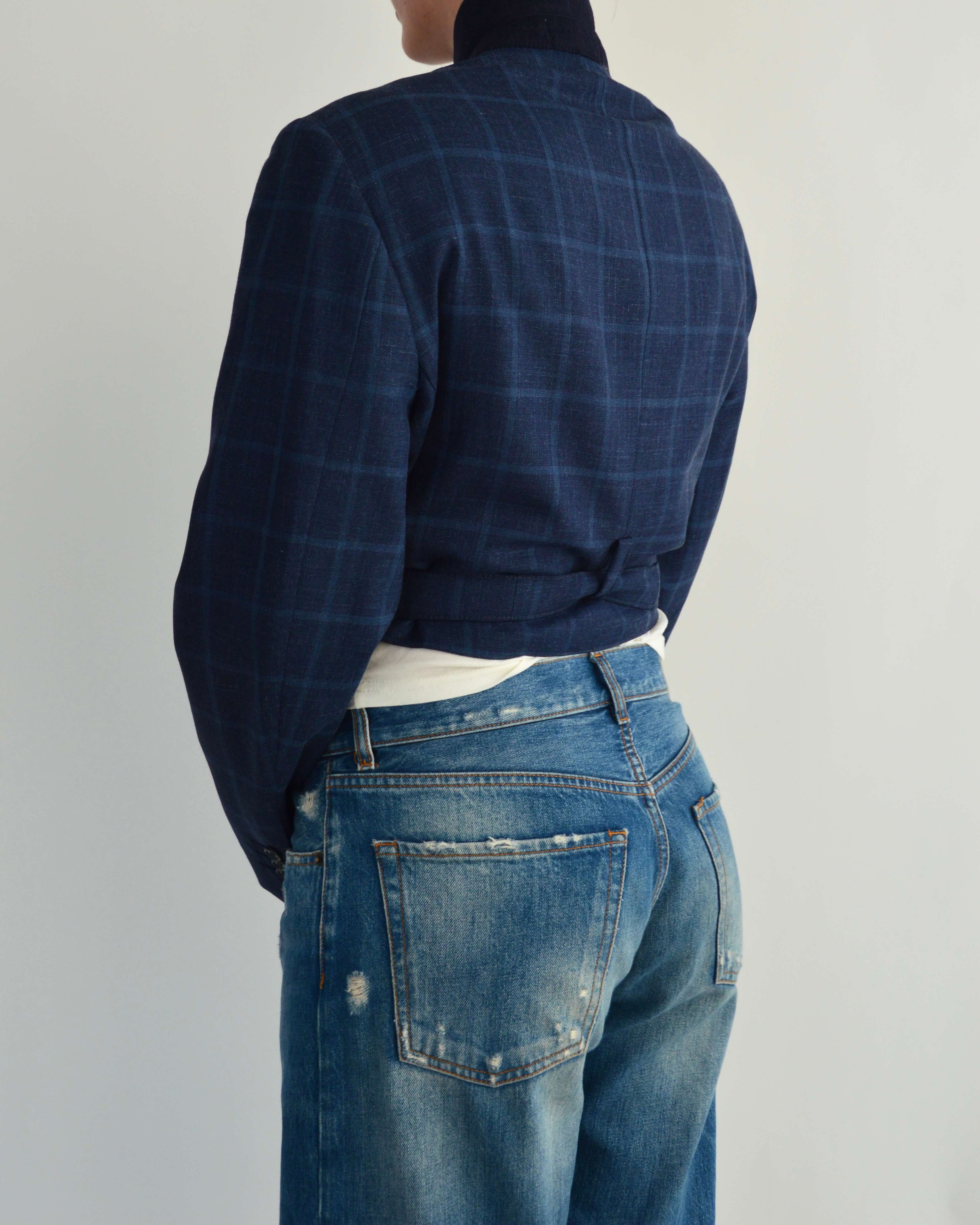 Tied-up Blazer - Blue Perfection (M)