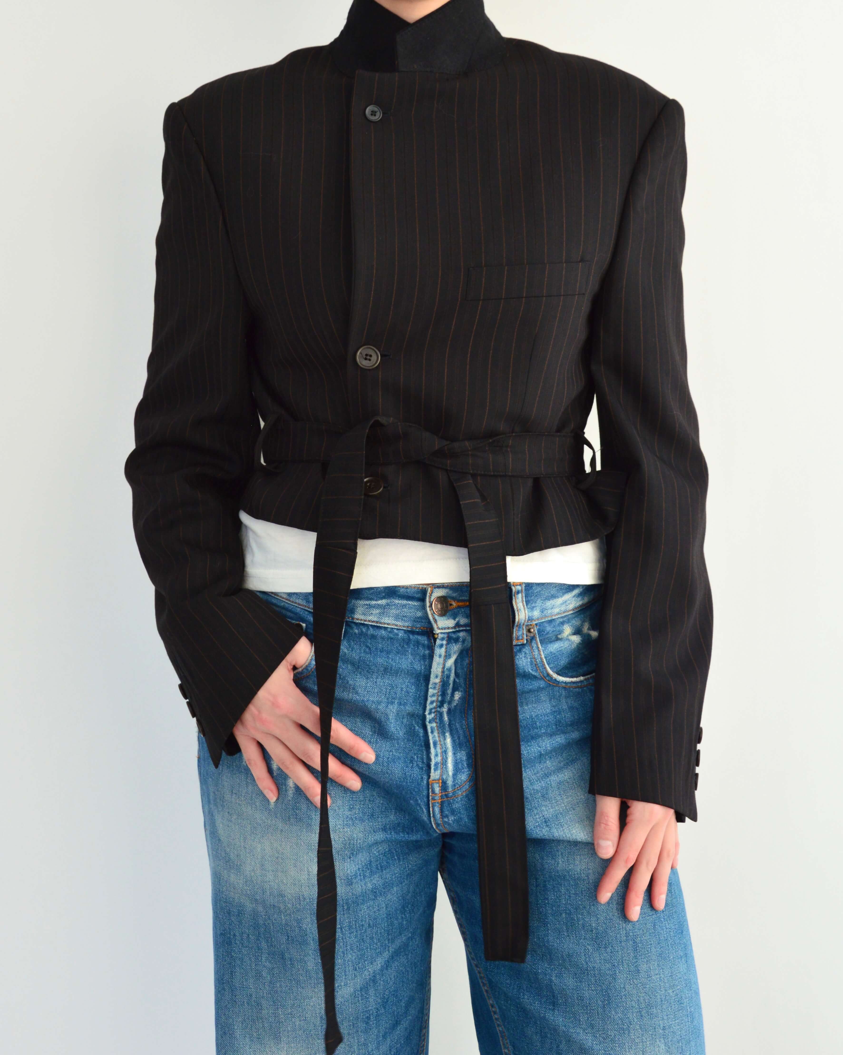 Tied-up Blazer - Cocoa (S)