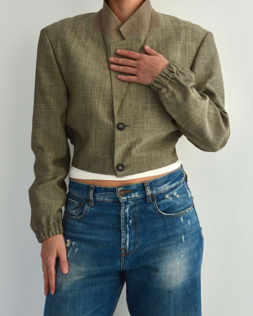 Vegan Bomber - Golden (M)