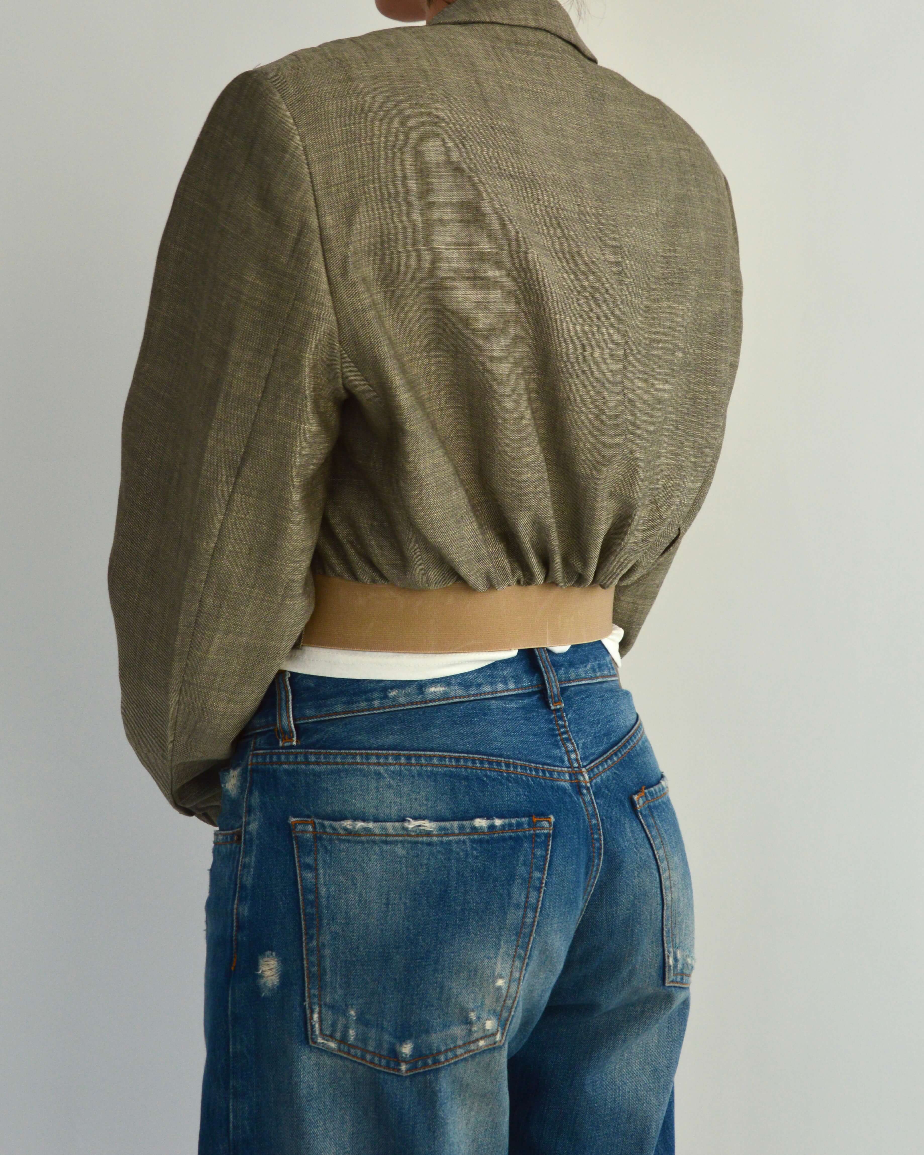 Vegan Bomber - Golden (M)