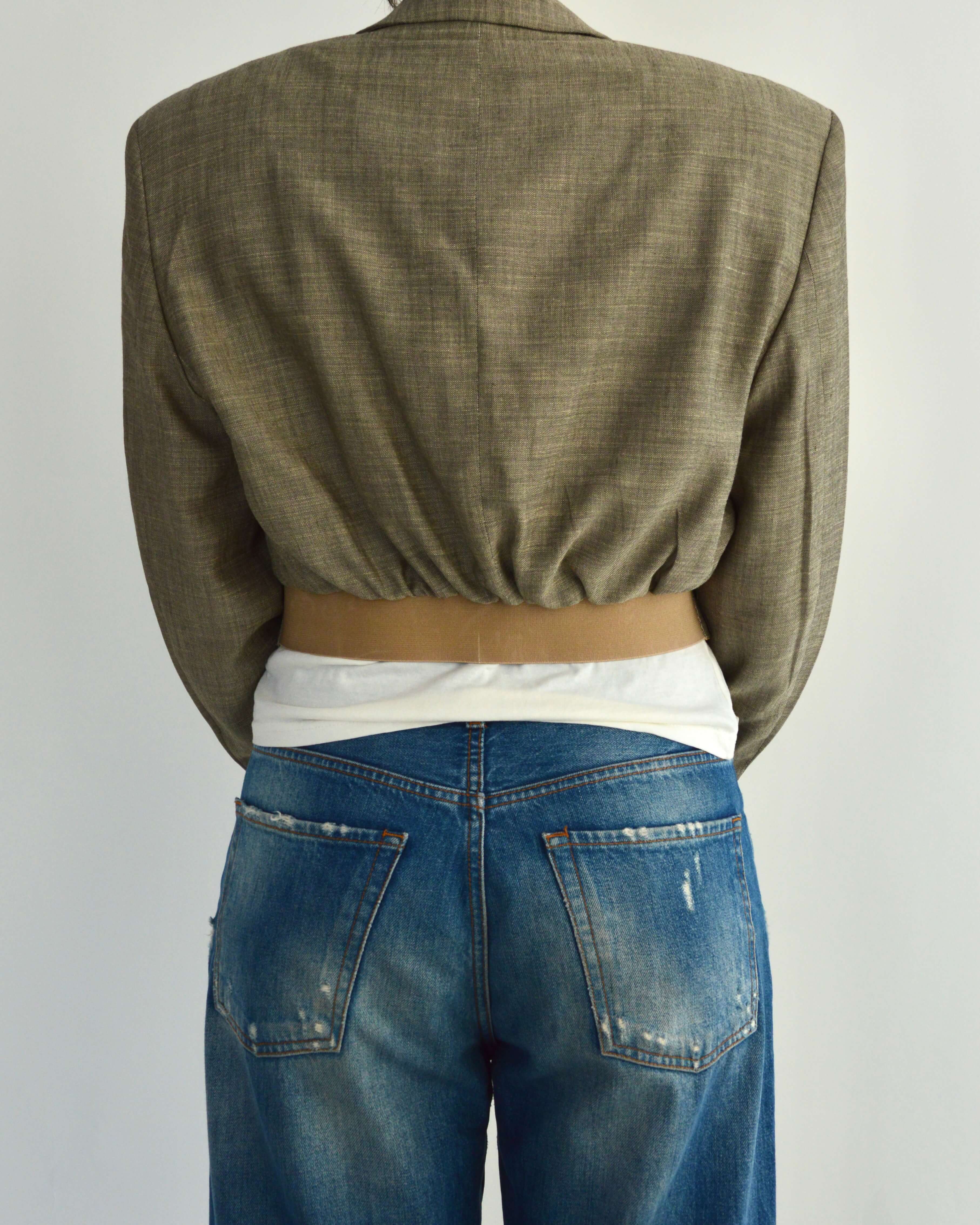 Vegan Bomber - Golden (M)