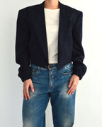 Bomber - Blue Checkred (M)