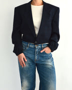 Bomber - Blue Checkred (M)