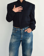 Bomber - Blue Checkred (M)