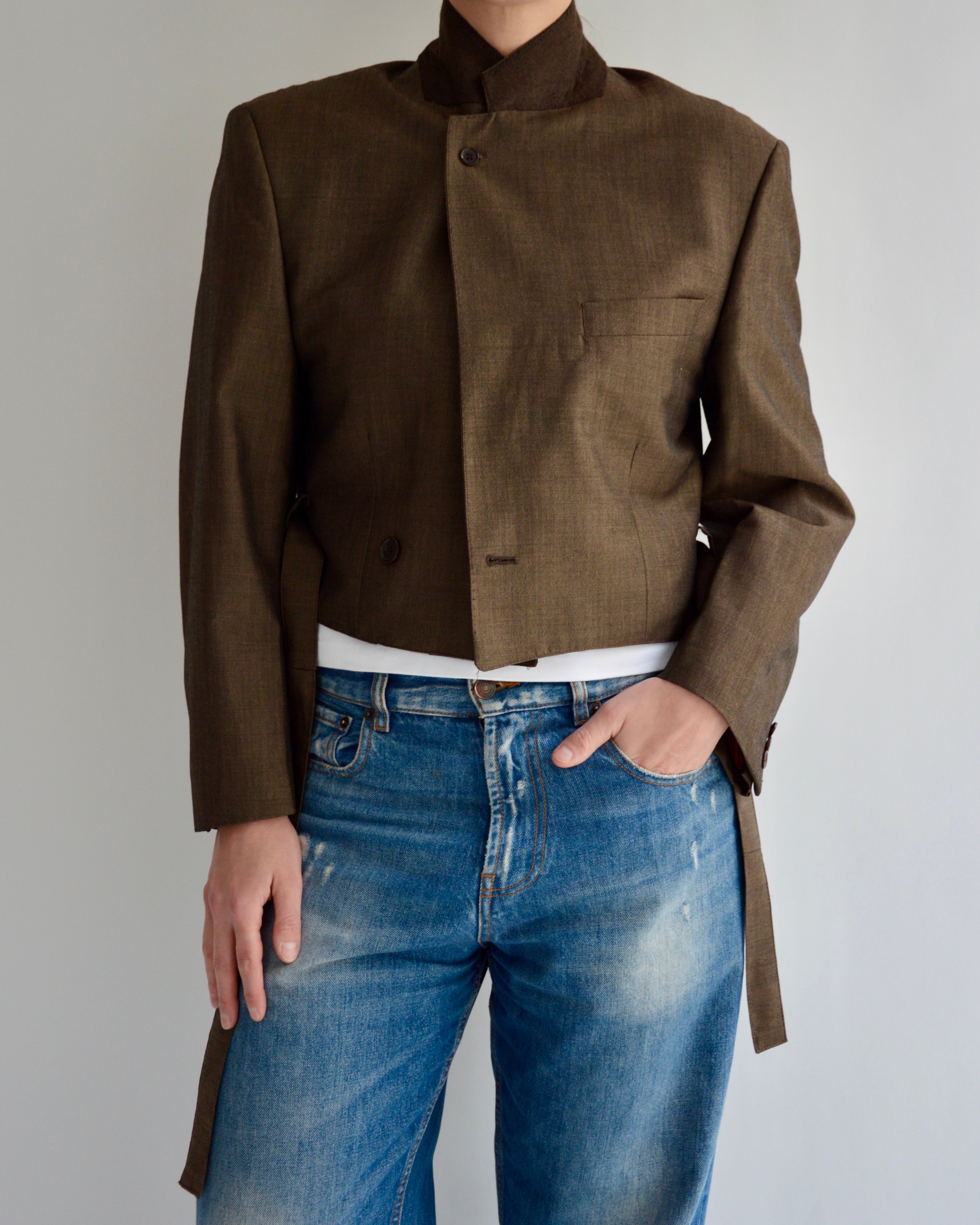 Tied-up Blazer - Cocoa (M)