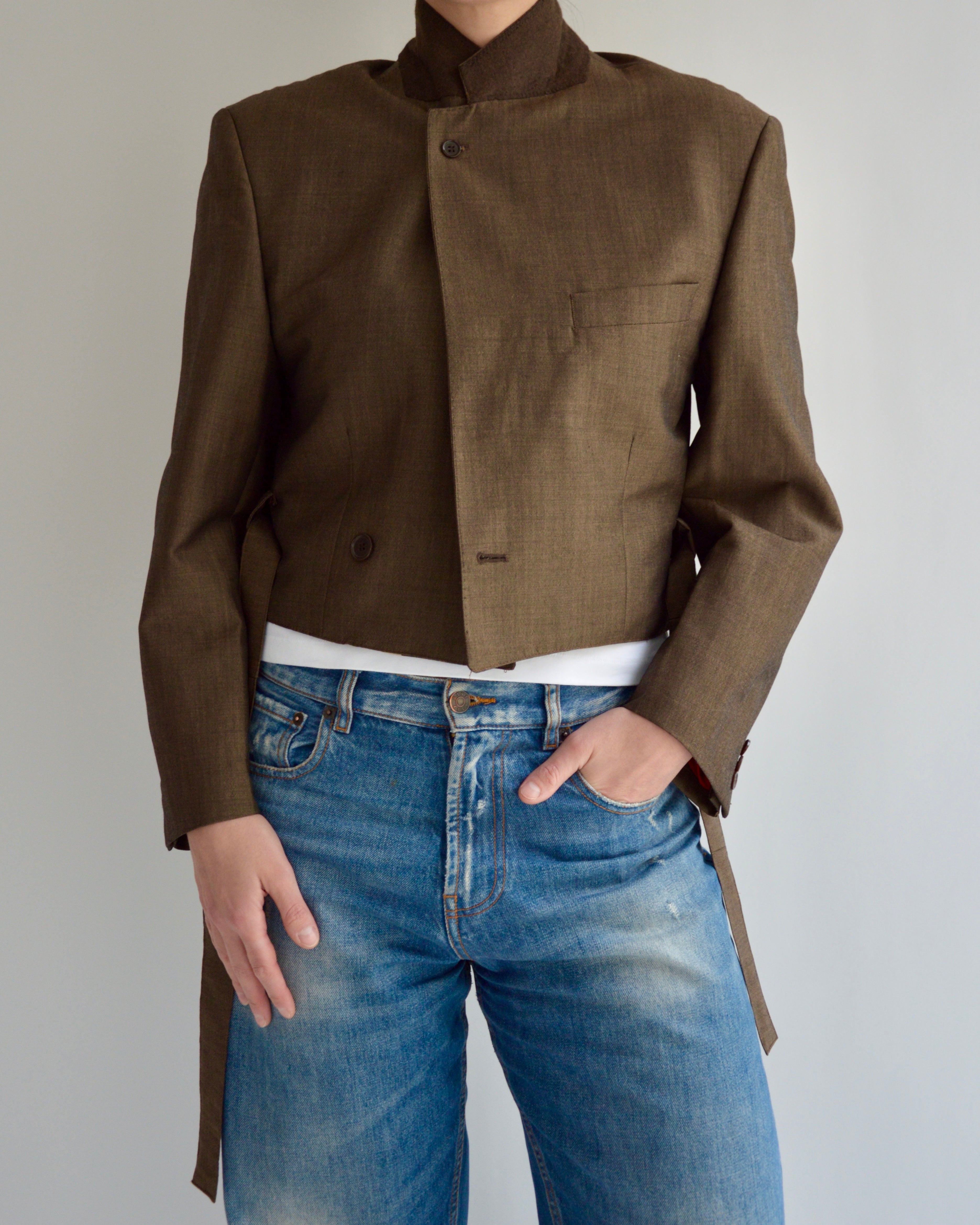 Tied-up Blazer - Cocoa (M)