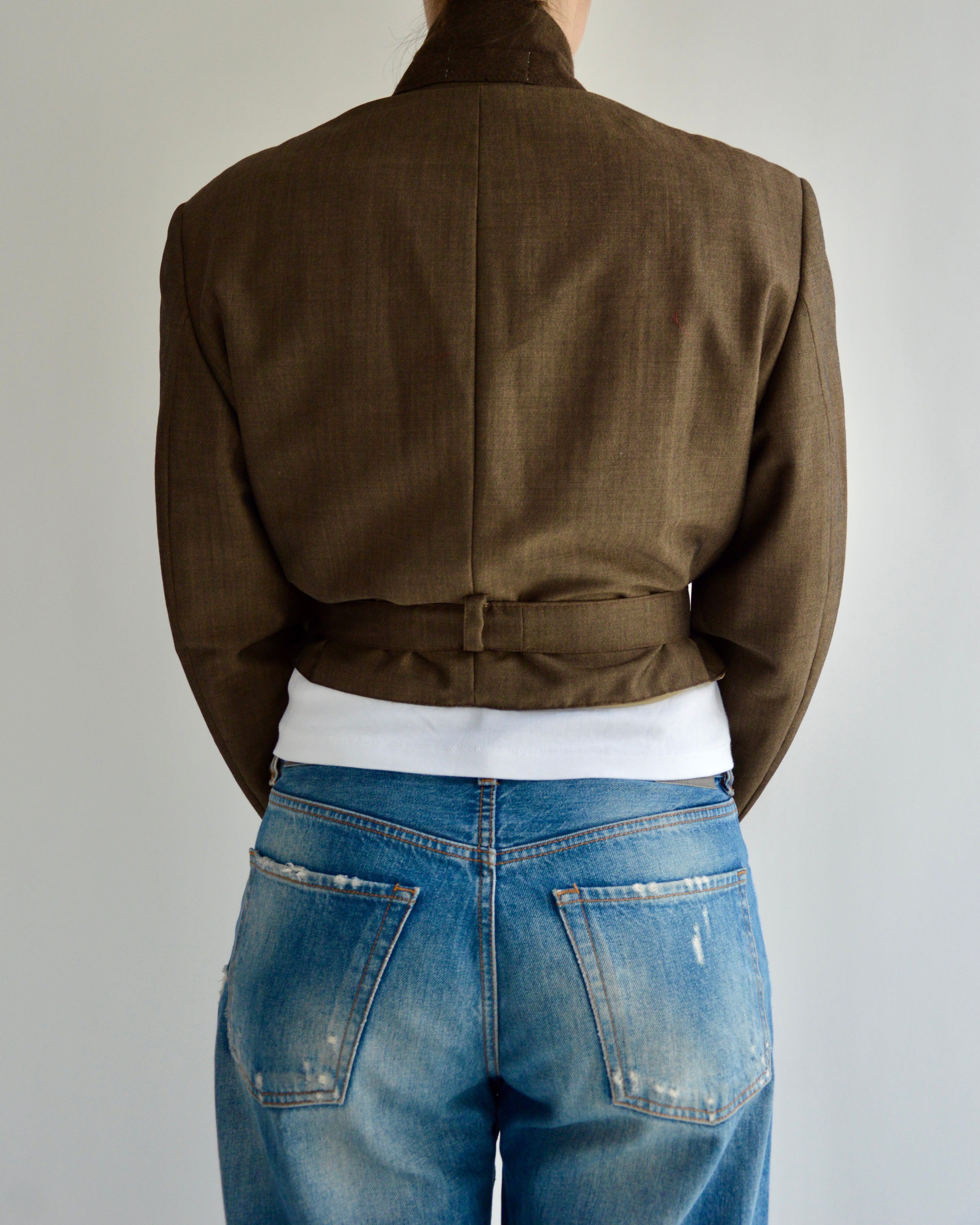 Tied-up Blazer - Cocoa (M)