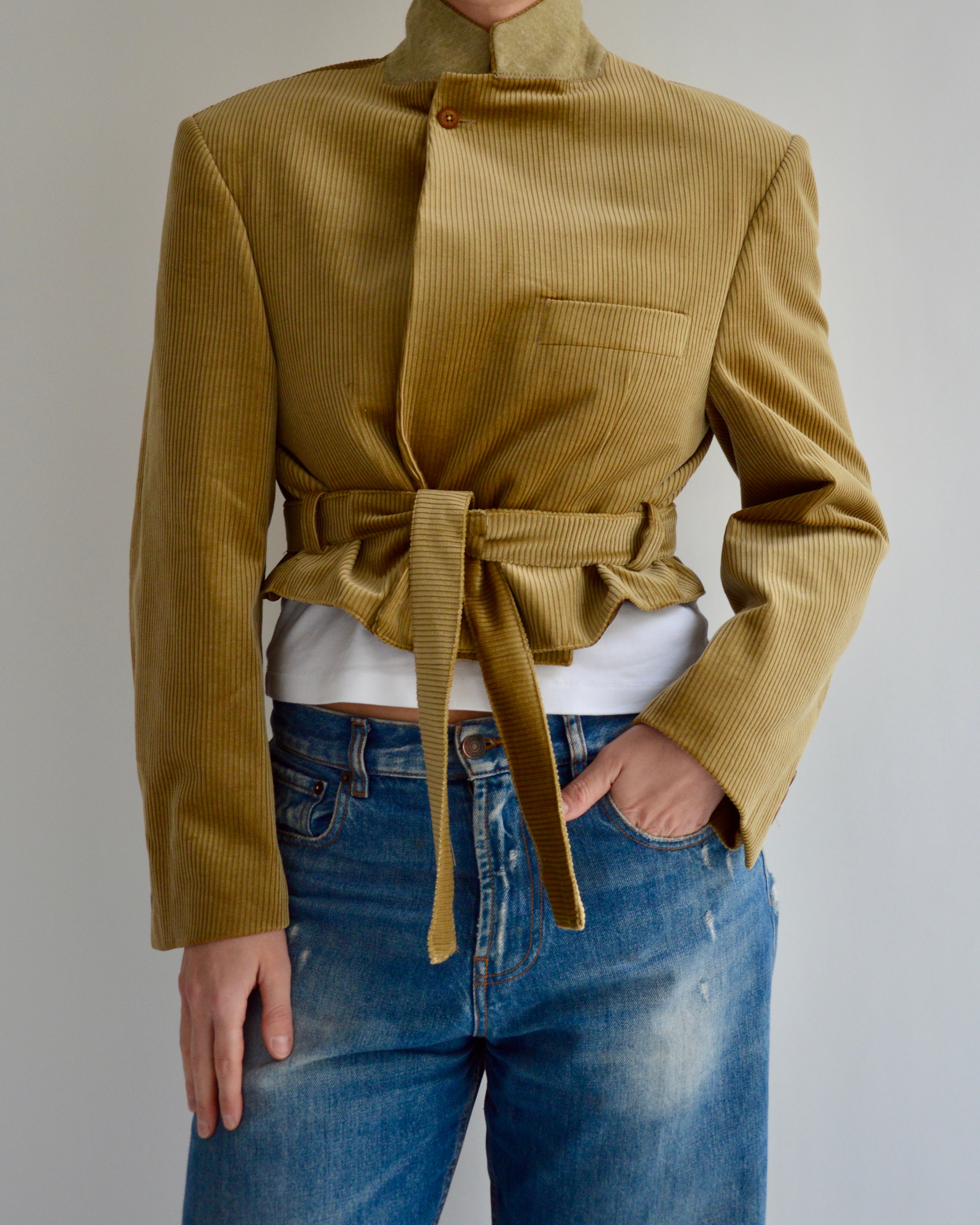 Tied-up Blazer - Golden (M)