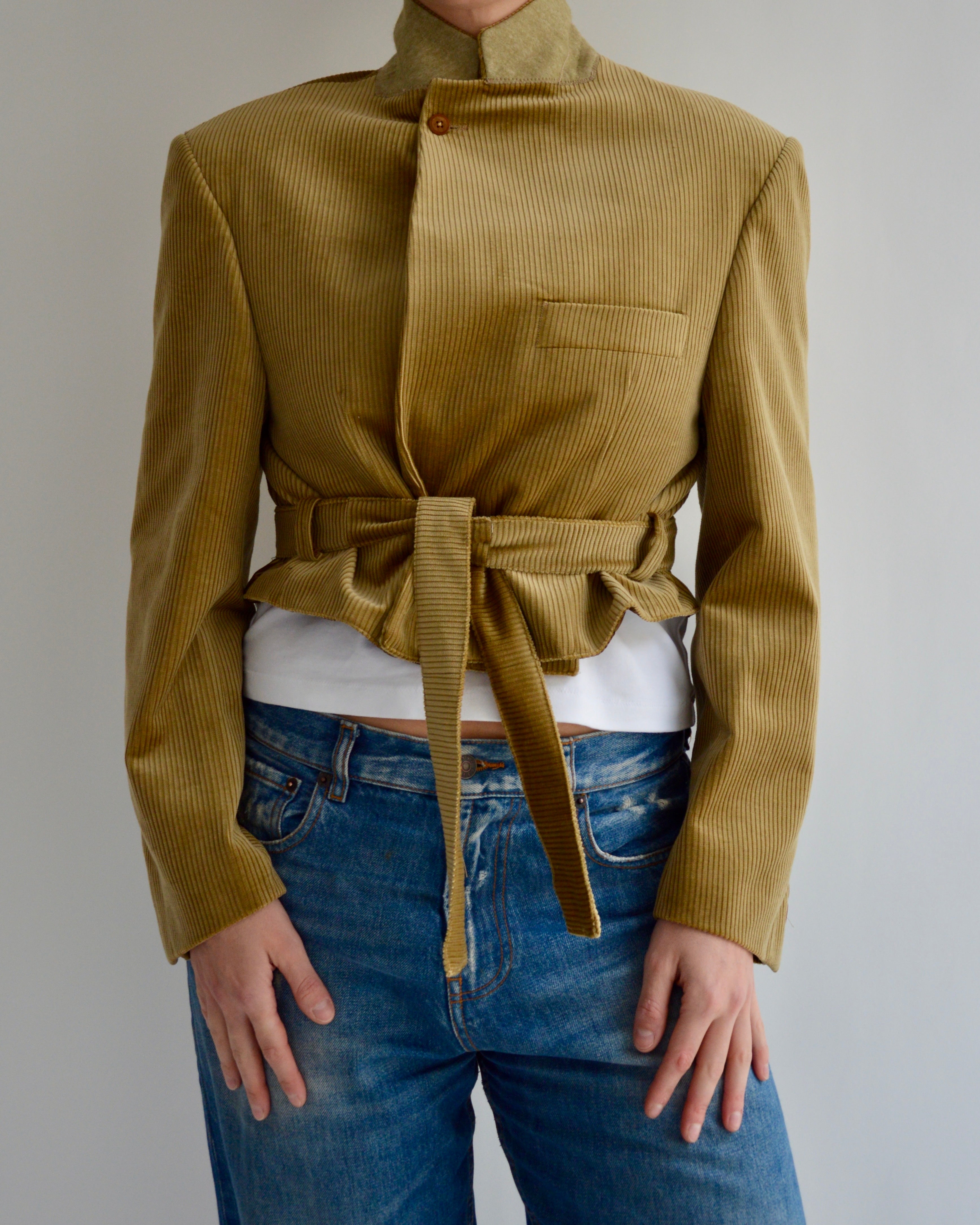 Tied-up Blazer - Golden (M)