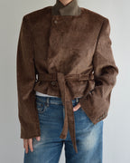 Tied-up Blazer - Corduroy Cocoa (M)