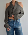 Halter Blazer - Grey (M)