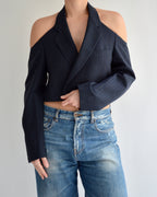 Halter Blazer - Dark Navy (S)