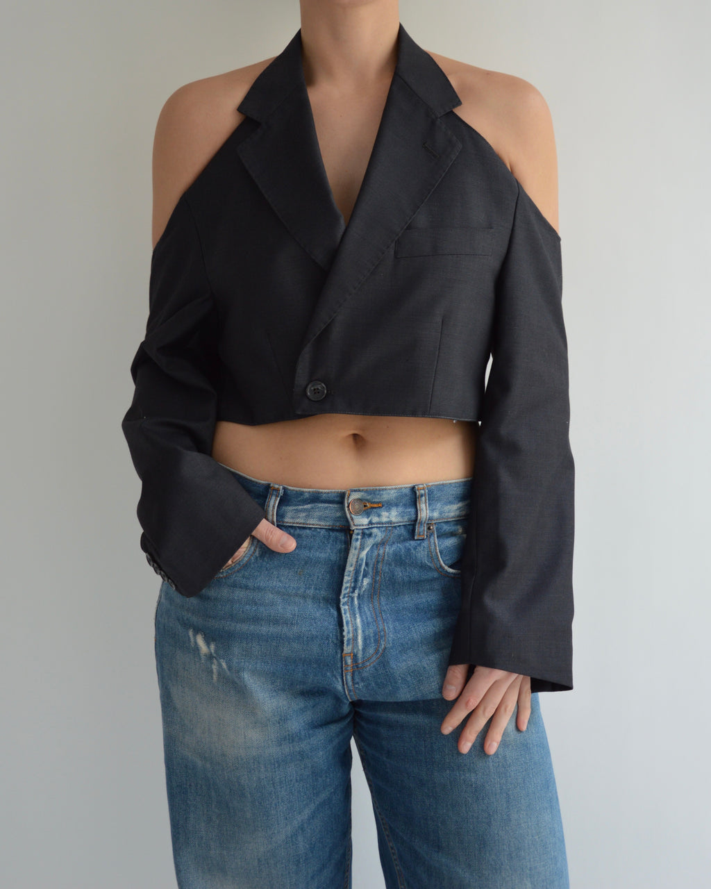 Halter Blazer - Black (M)