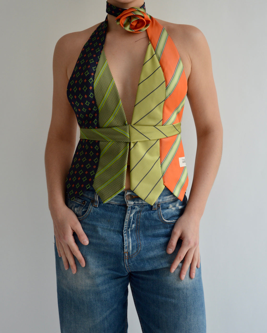 Tie Top & Flower Choker - nº 57 (M)