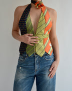 Tie Top & Flower Choker - nº 57 (M)