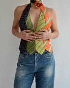Tie Top & Flower Choker - nº 57 (M)