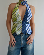 Tie Top & Flower Choker - nº 59 (S)