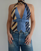 Tie Top & Flower Choker - nº 60 (S)