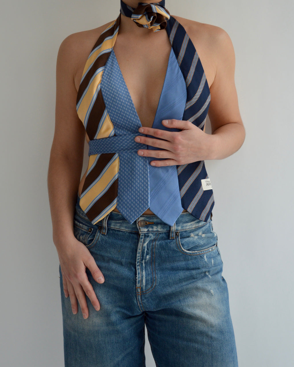 Tie Top & Flower Choker - nº 60 (S)