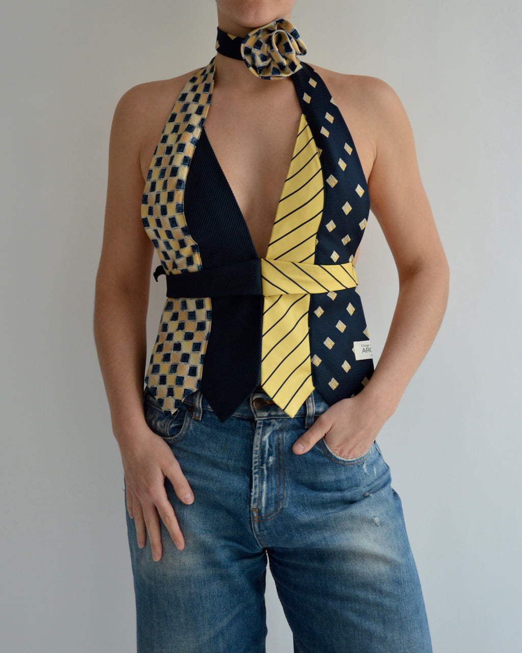 Tie Top & Flower Choker - nº 61 (M)