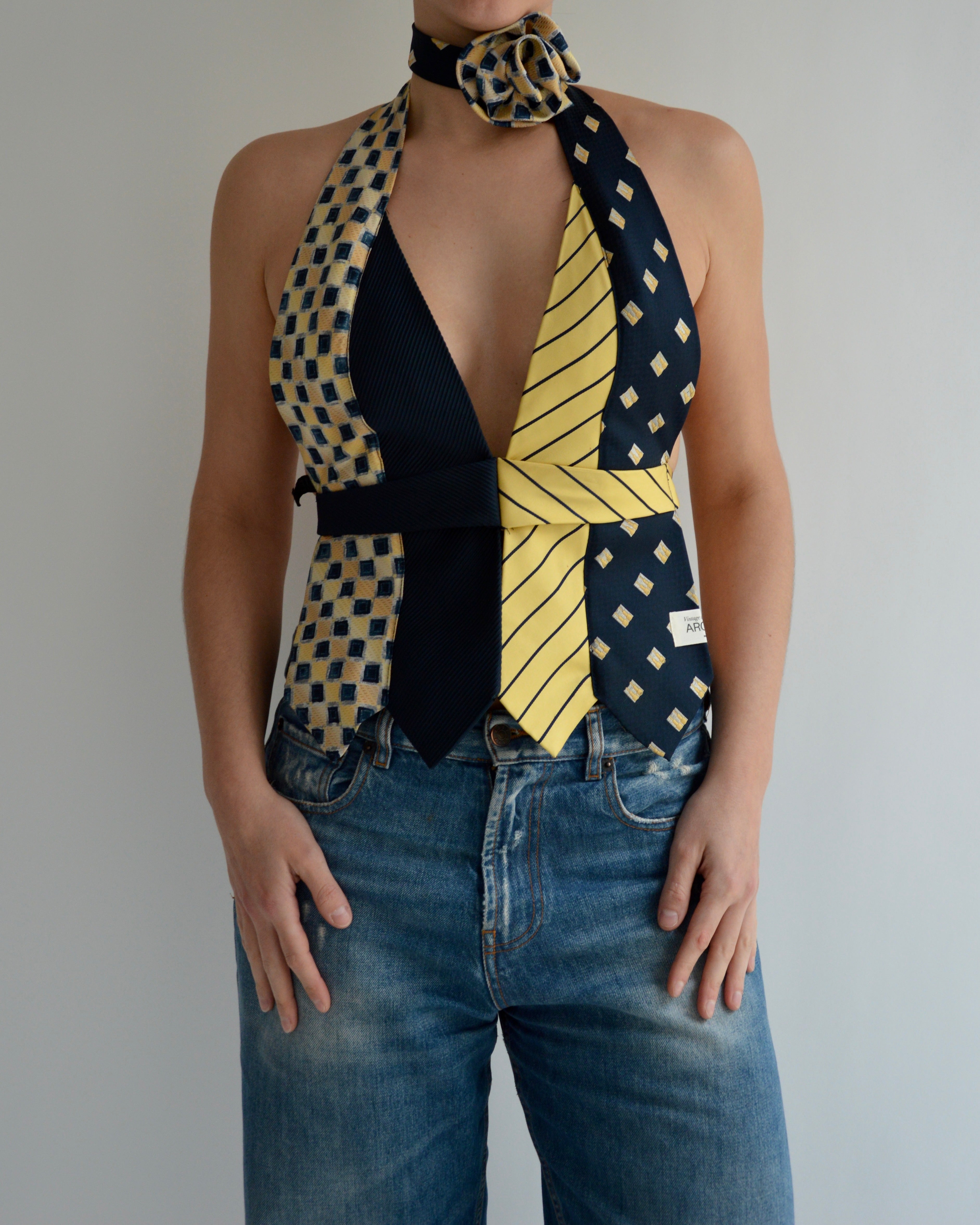 Tie Top & Flower Choker - nº 61 (M)