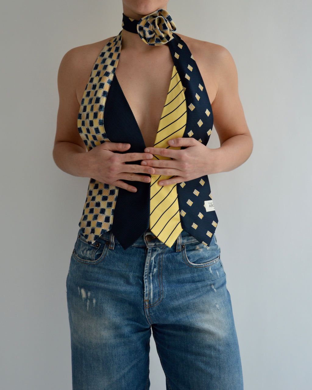 Tie Top & Flower Choker - nº 61 (M)