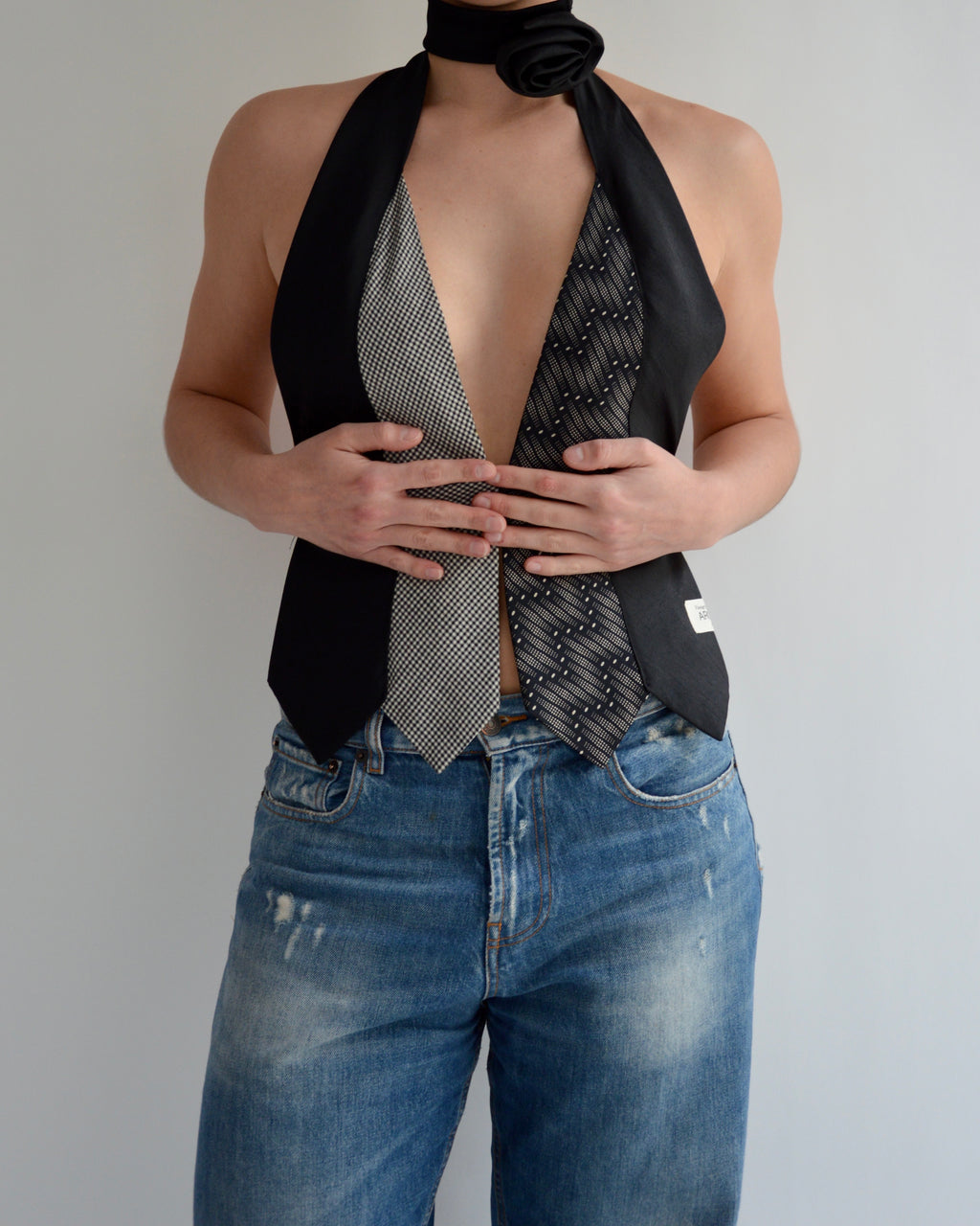 Tie Top & Flower Choker - nº 62 (M)