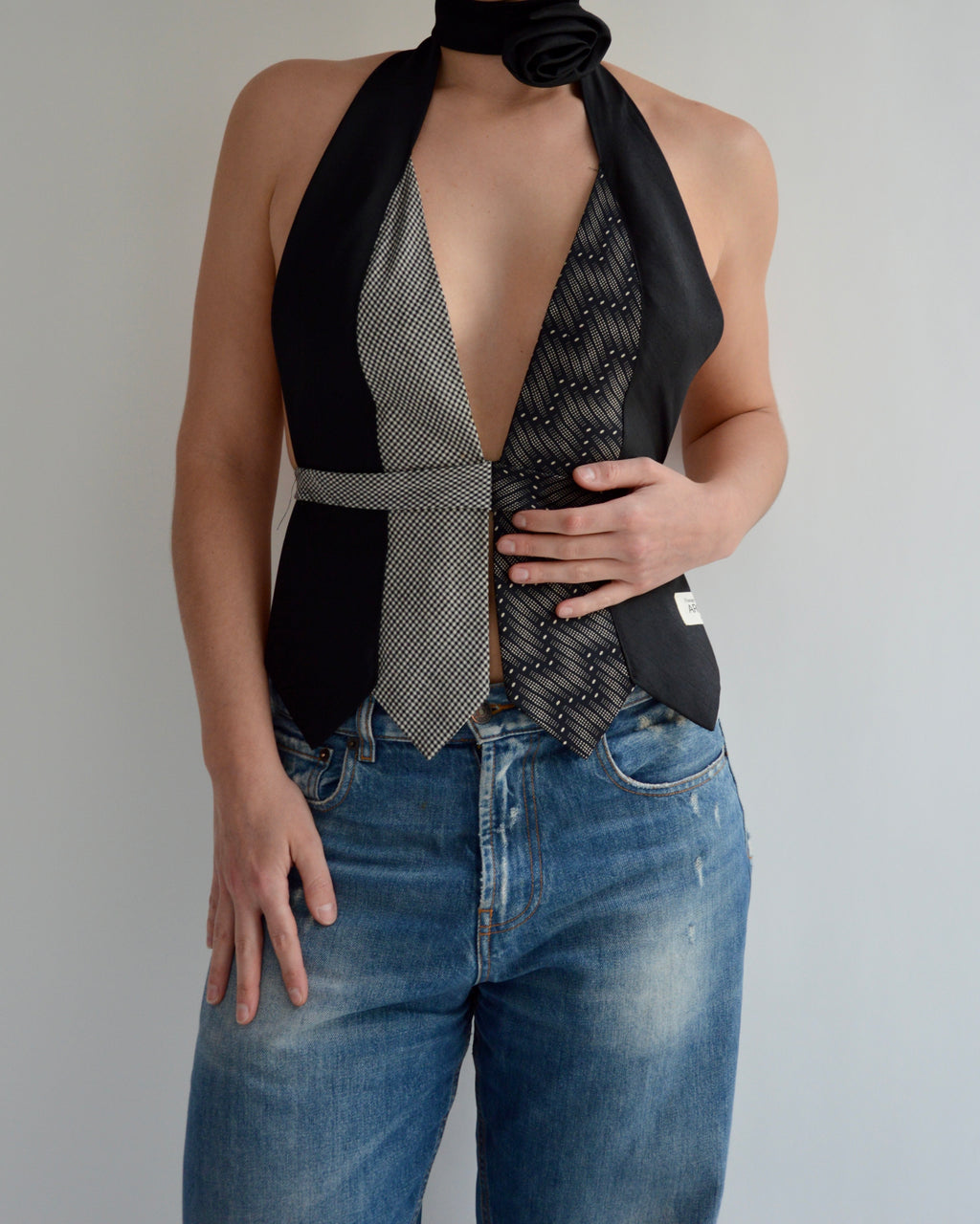 Tie Top & Flower Choker - nº 62 (M)