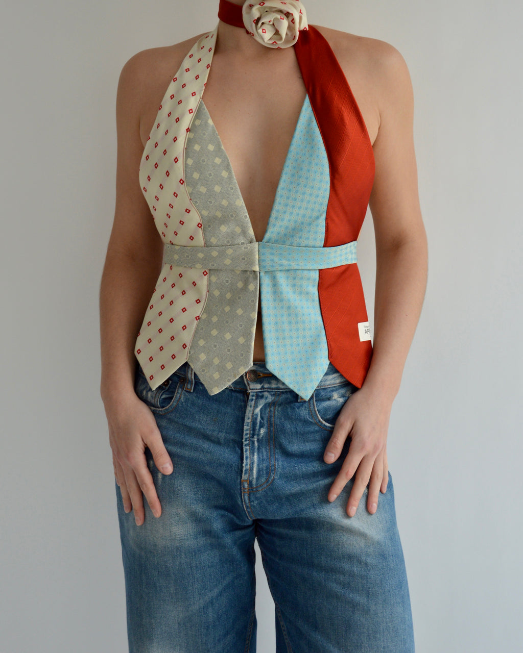 Tie Top & Flower Choker - nº 64 (M)