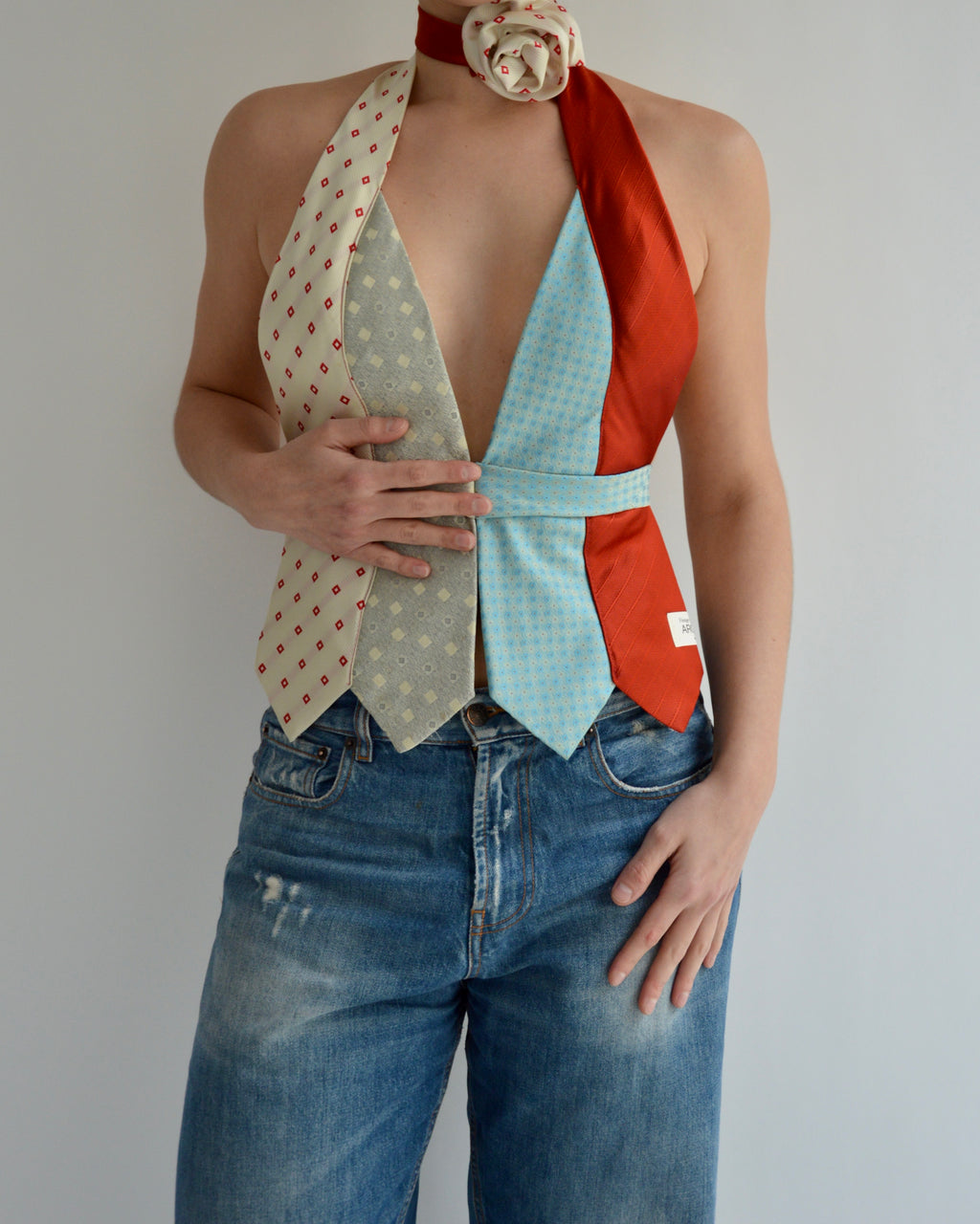 Tie Top & Flower Choker - nº 64 (M)