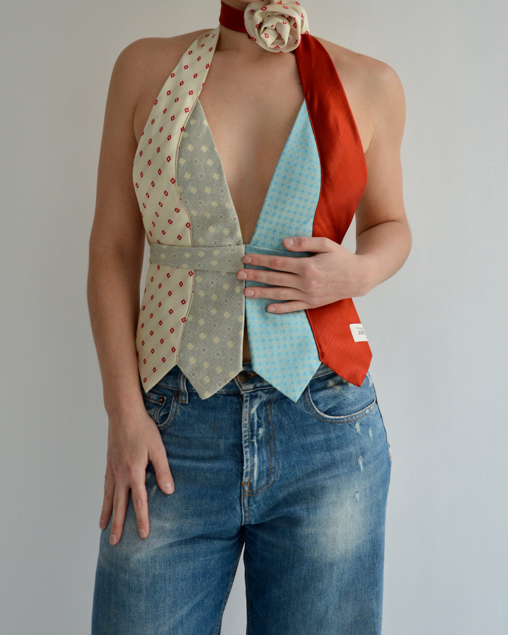 Tie Top & Flower Choker - nº 64 (M)