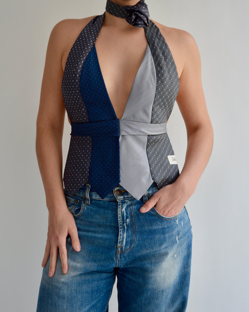 Tie Top & Flower Choker - nº 65 (M)